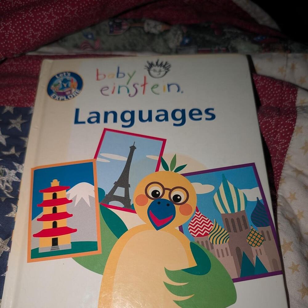 Baby einstein languages book with